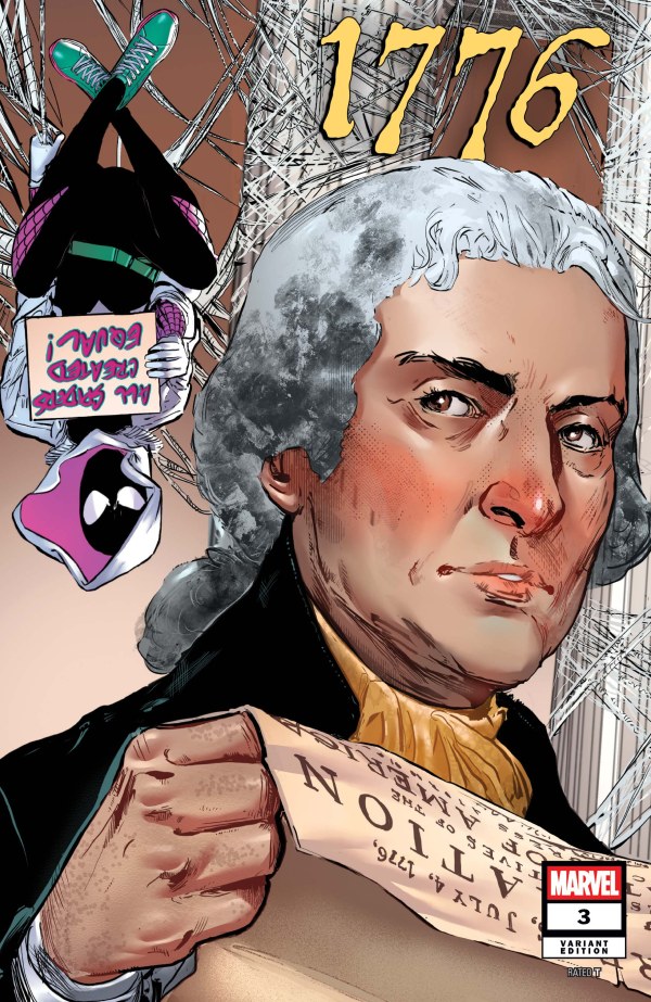LIBERTY OR DEATH! 1776 #3 MORGAN LE FAY has set in motion a grand