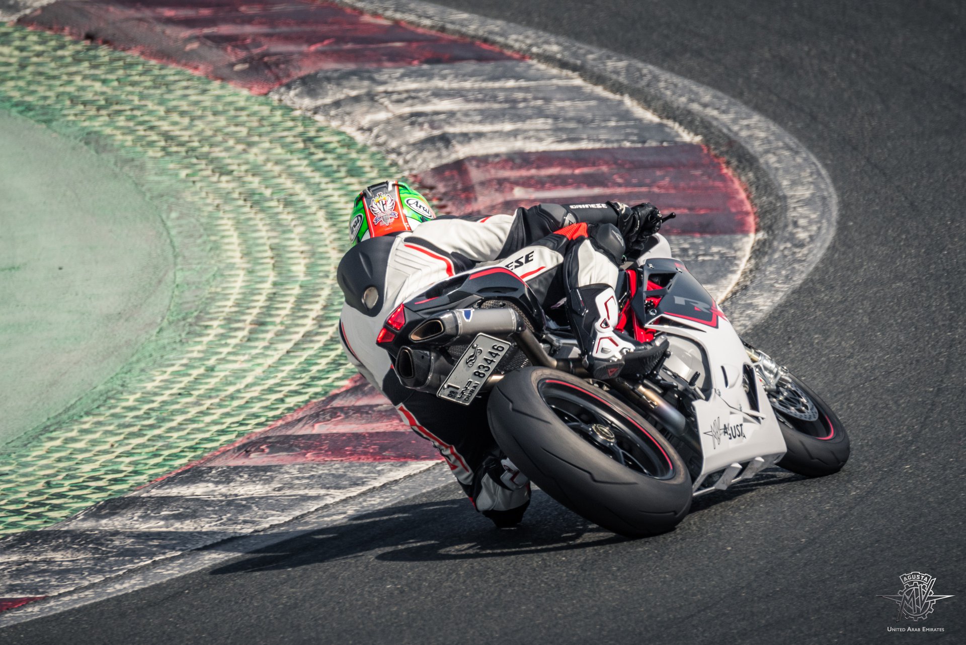 The first MV Agusta Rush 1000 has reached the United Arab Emirates