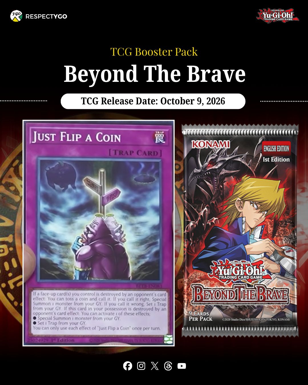 New Yu-Gi-Oh trap card revealed in Beyond the Brave booster pack