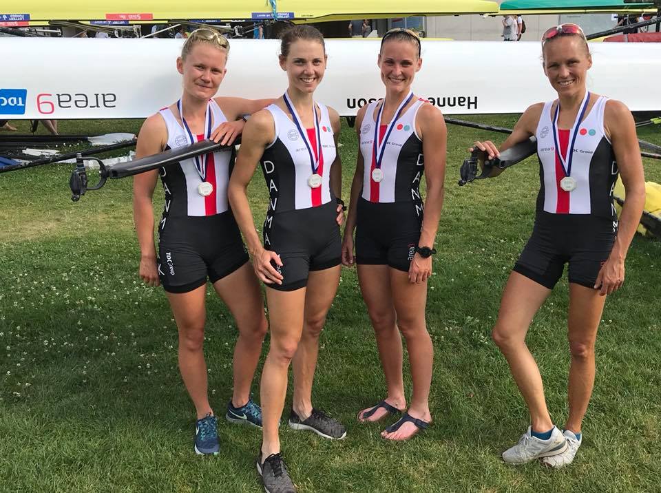 Danish Women Rowing