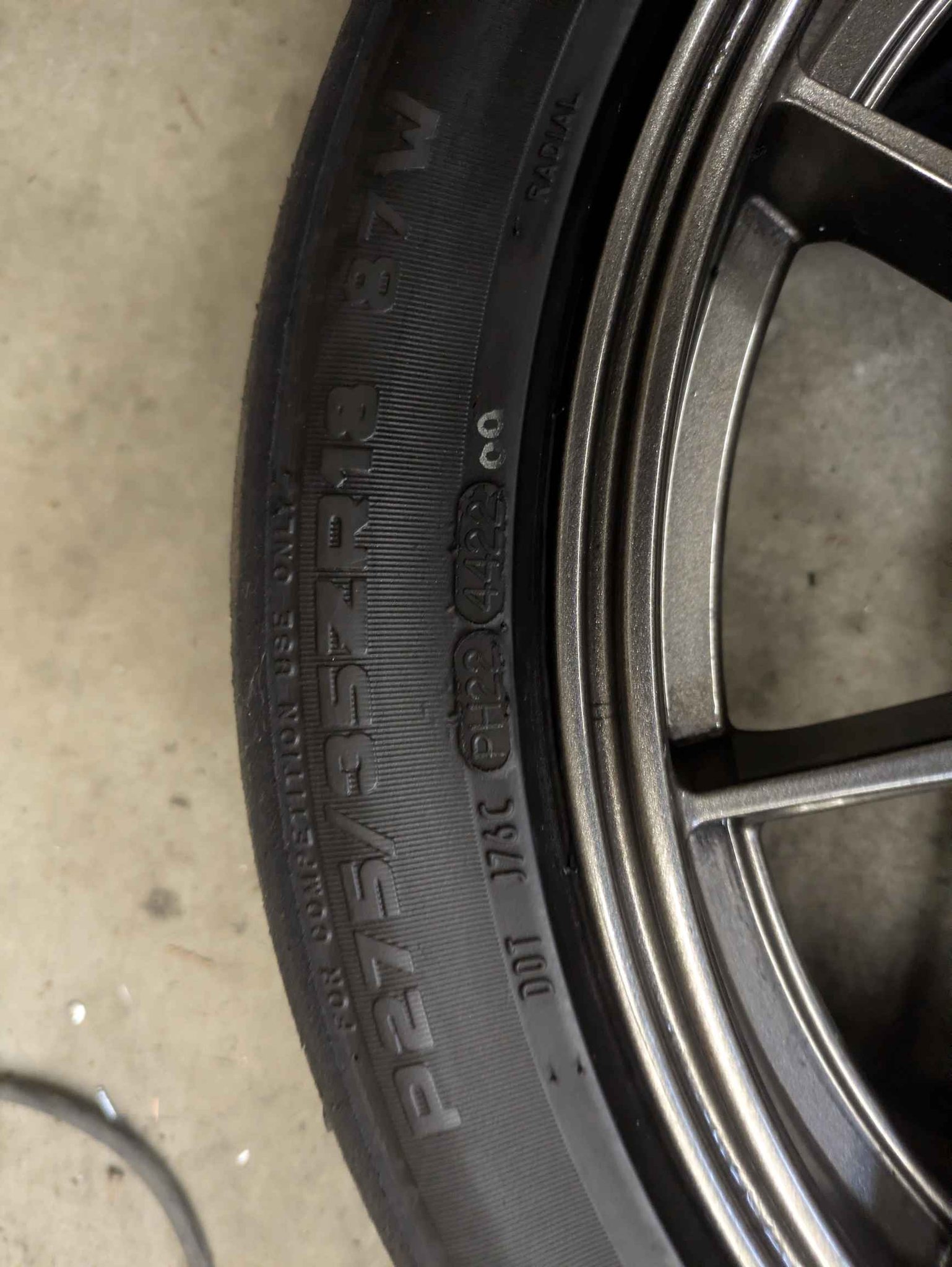 Fast fc09 18x9.5 with Hoosier tires - Car Wheels, Tires & Parts ...