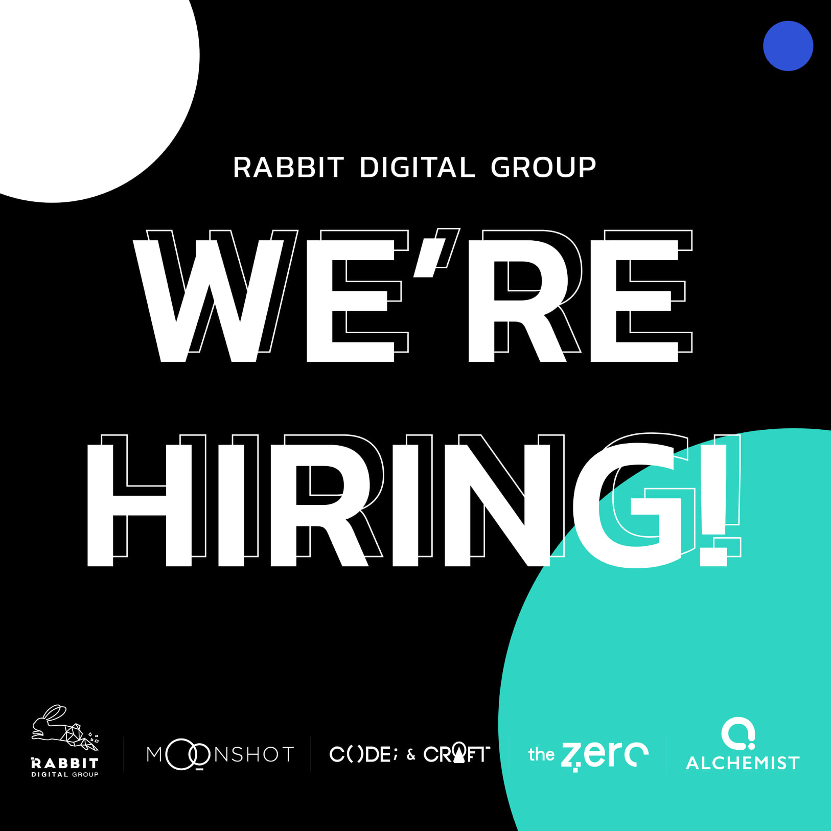 Rabbit's Tale - We're Hiring! 📣📣 Rabbit Digital Group... | Facebook