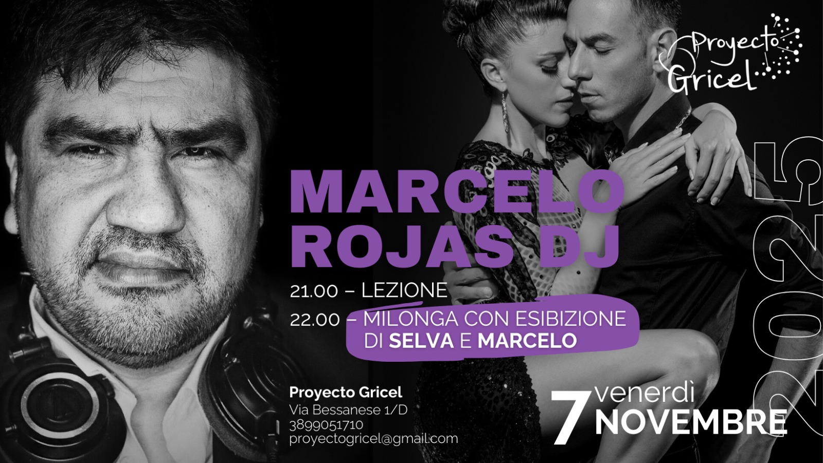 Milonga Gricel con 