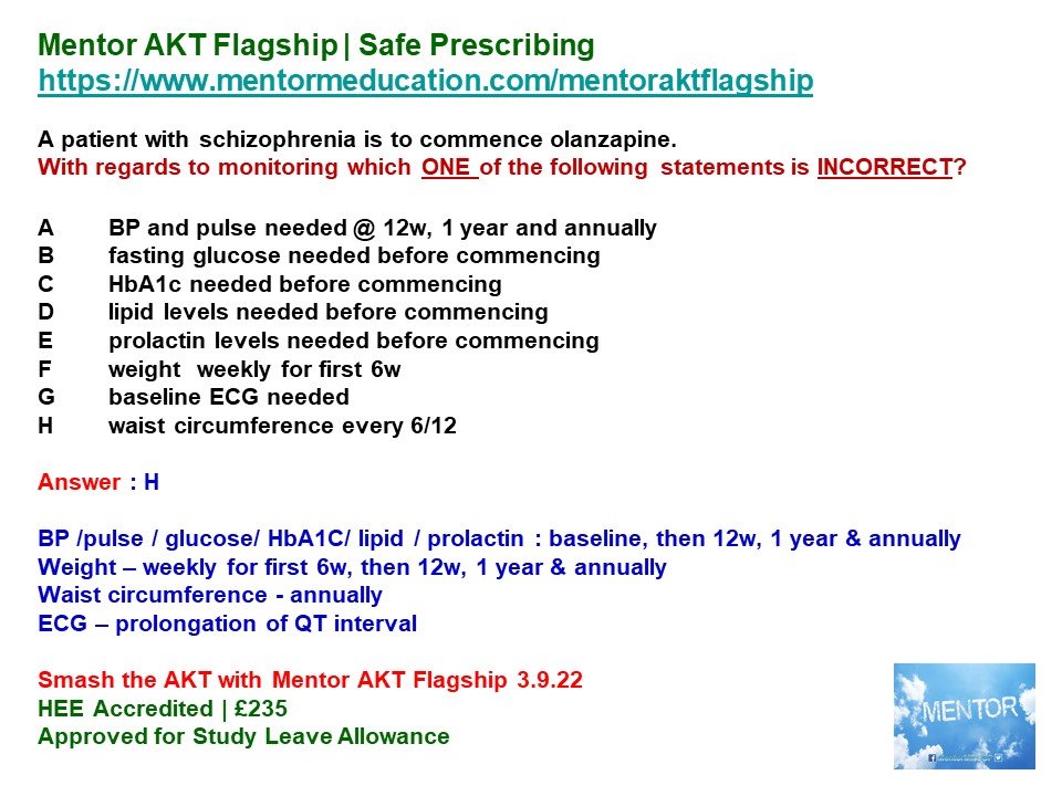#Mentor... - Mentor MRCGP AKT RCA SCA Courses - Dr Nigel Giam