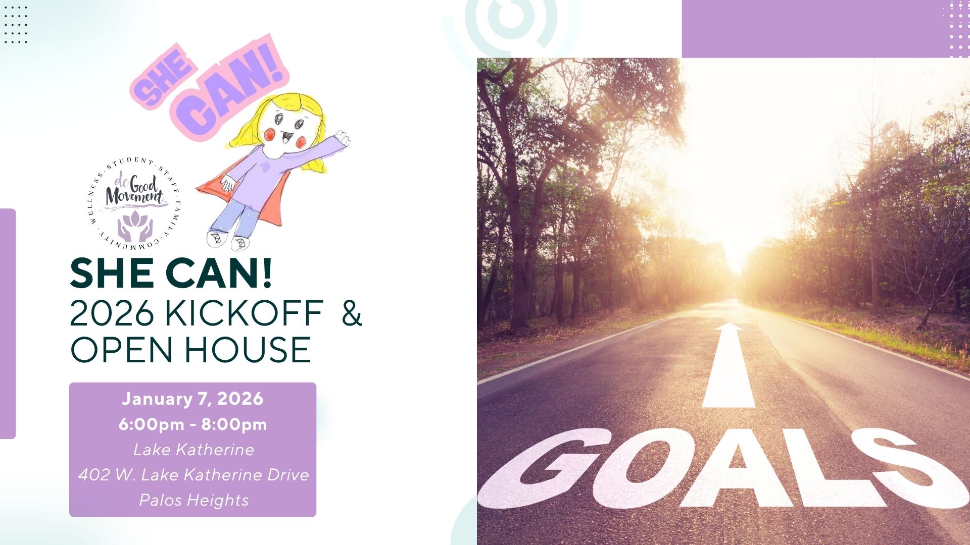 She CAN! Kickoff- January 7, 2026