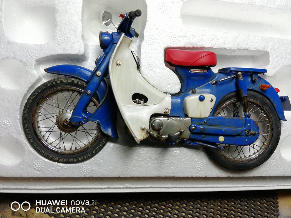 FUJIMI 1/12 HONDA Super CUB C100 1958