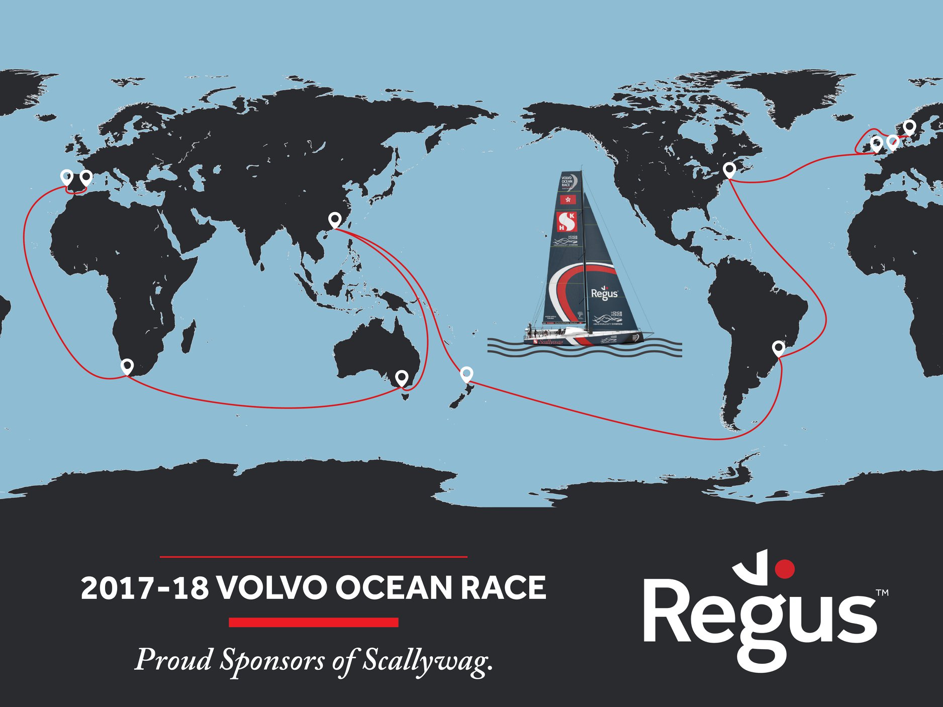 Regus - Regus ist stolz auf Skipper David Witt und die Scallywag crew ...