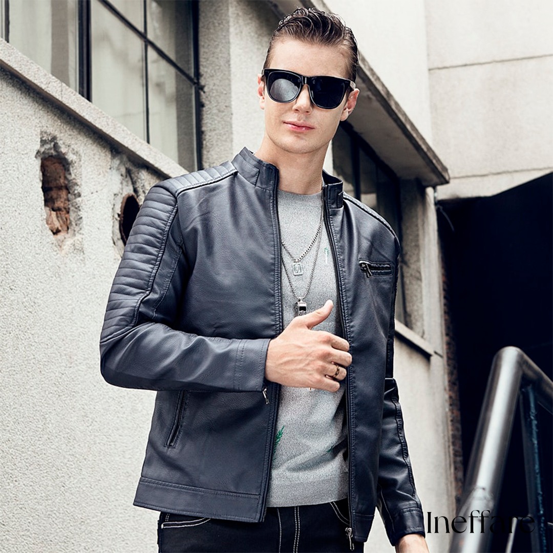Ineffare - 💥 Eleve o seu estilo com a Jaqueta Masculina de...