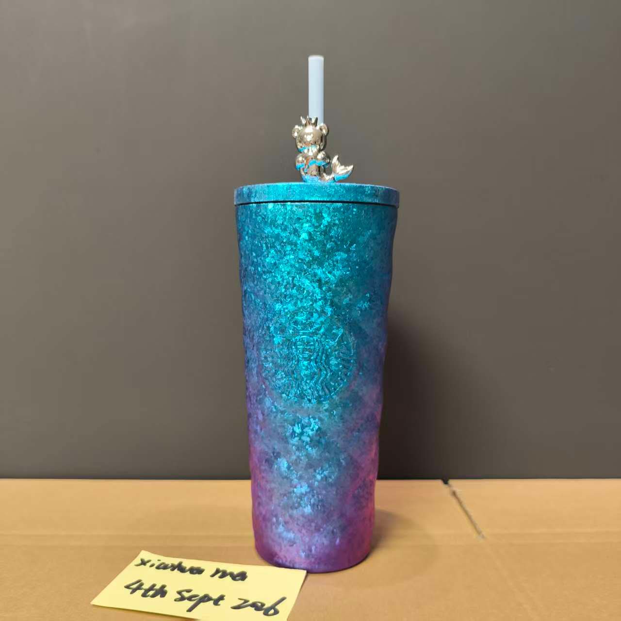 Starbucks China 2026 Undersea Wonder Series Diamond Straw Titanium