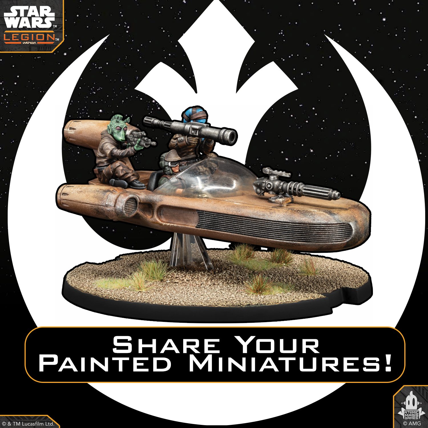 The X-34 Landspeeder tells a story of survival and ingenuity. From