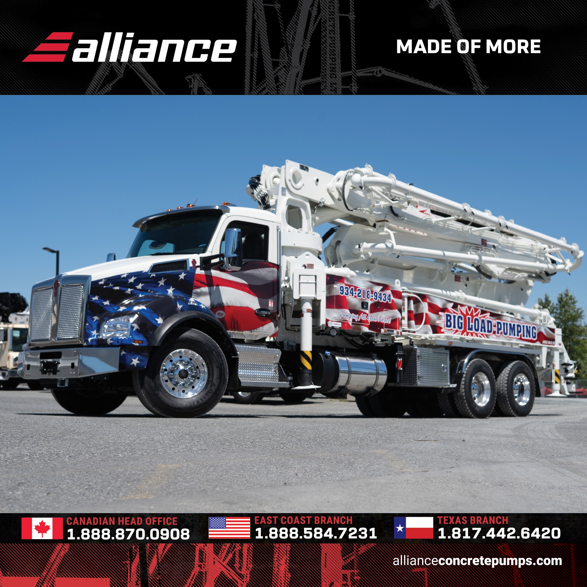 Big Load Pumping | JXRZ 40m | Kenworth T880