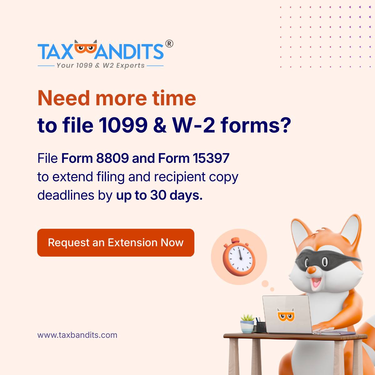 TaxBandits - The Form 1099/W-2 deadline is just 2 days away (February 2 ...