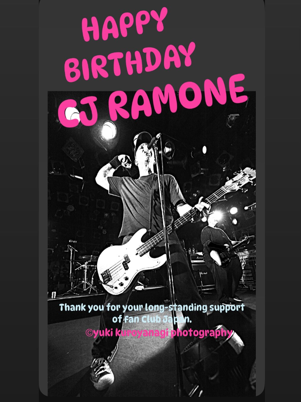 Ramones FAN CLUB Japan