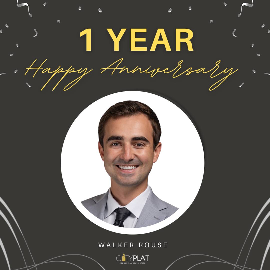 CityPlat - 🎉 Happy 1-Year Work Anniversary to Walker... | Facebook