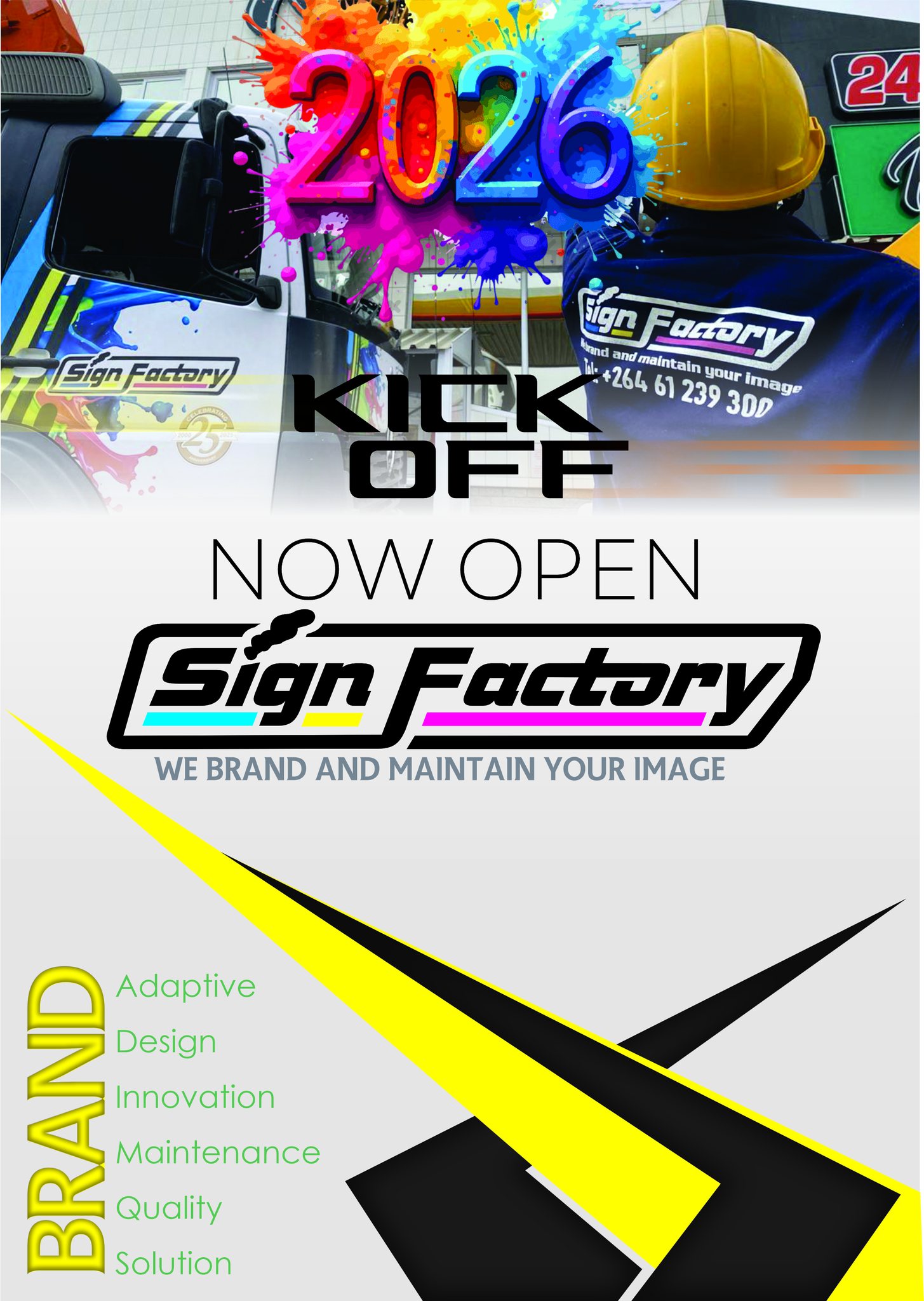 Sign Factory - We’re back and ready for 2026! Sign... | Facebook