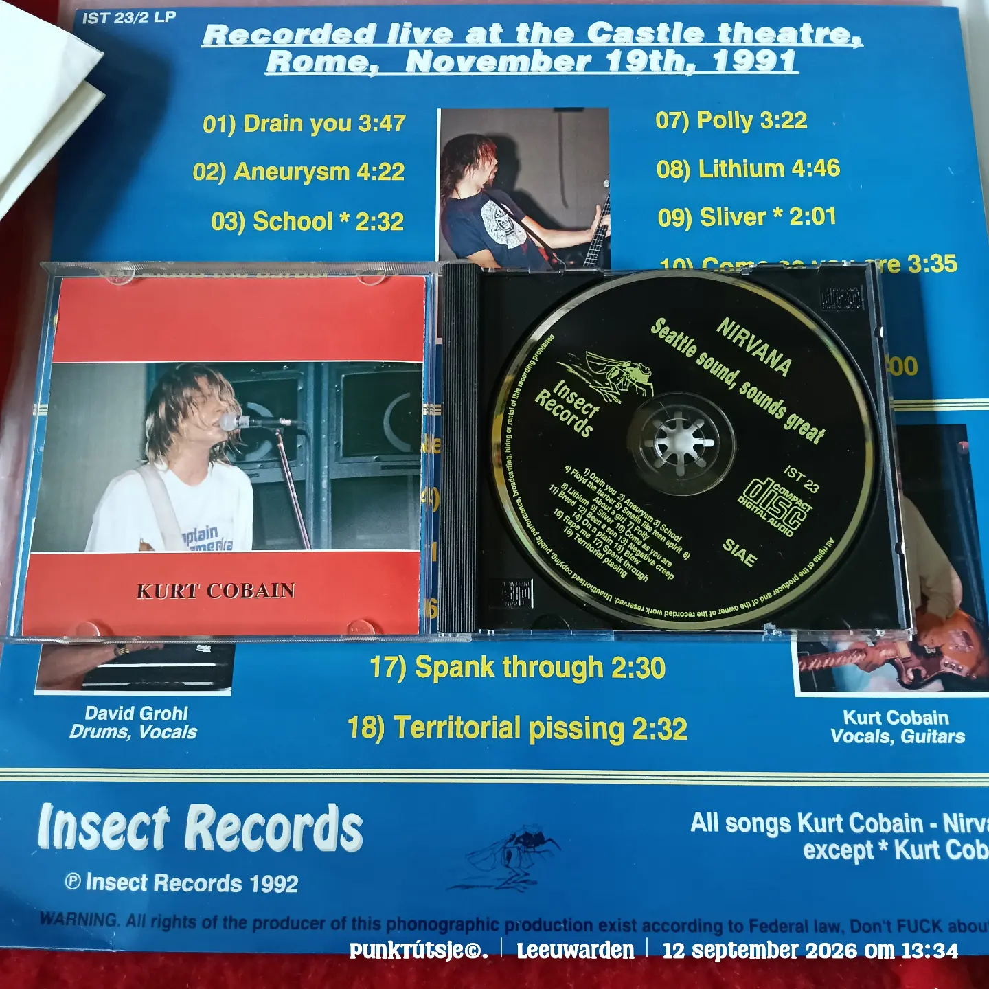 Nirvana-Seattle Sound, Sounds Great. Both cd and vinyl pressing