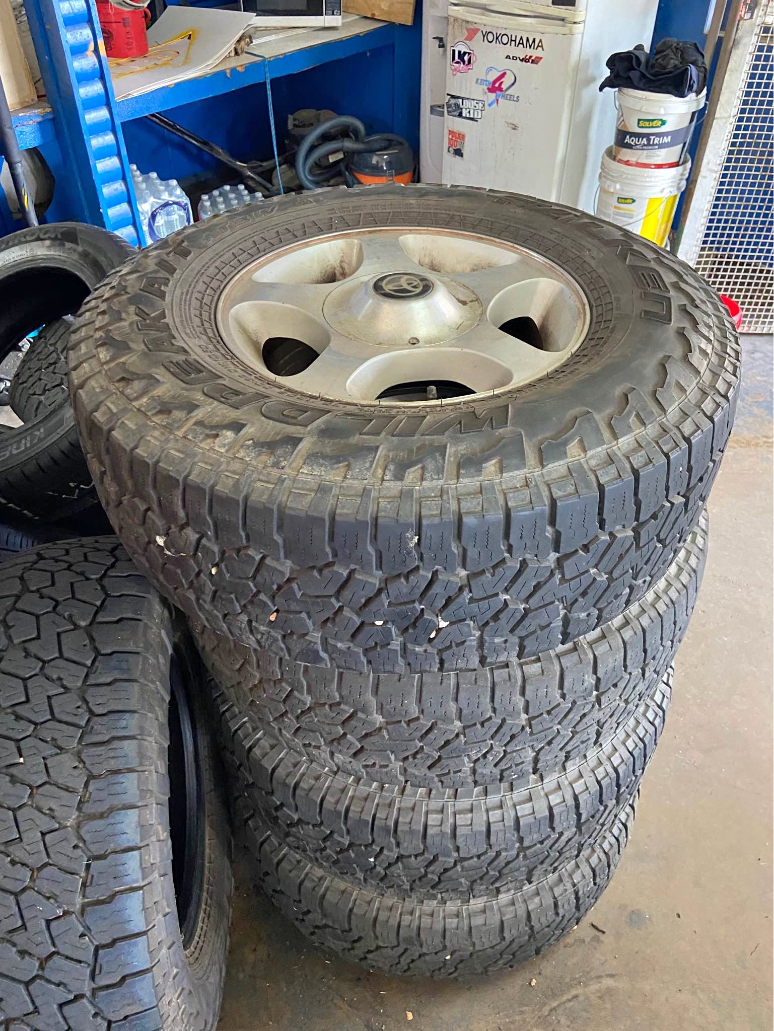100 series gxl rims and tyres - Car Wheels, Tires & Parts - Townsville ...