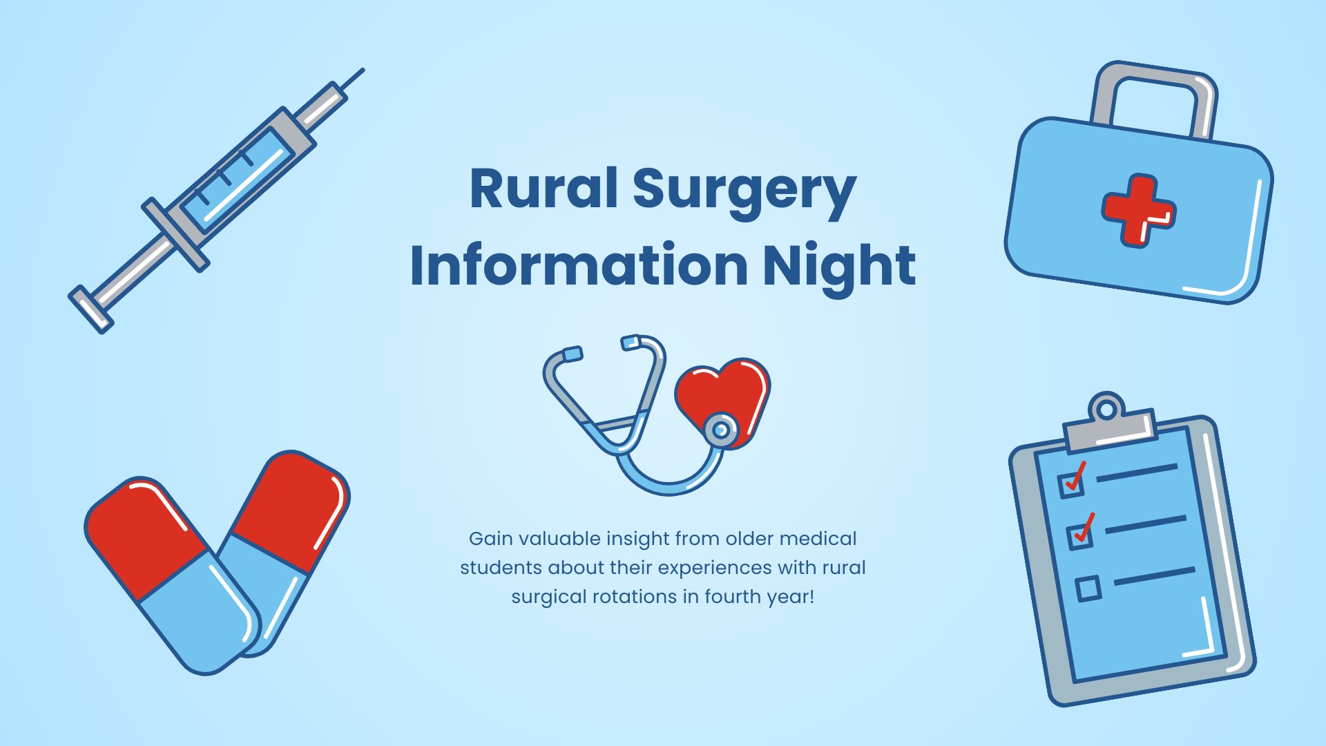 Rural Surgery Information Night
