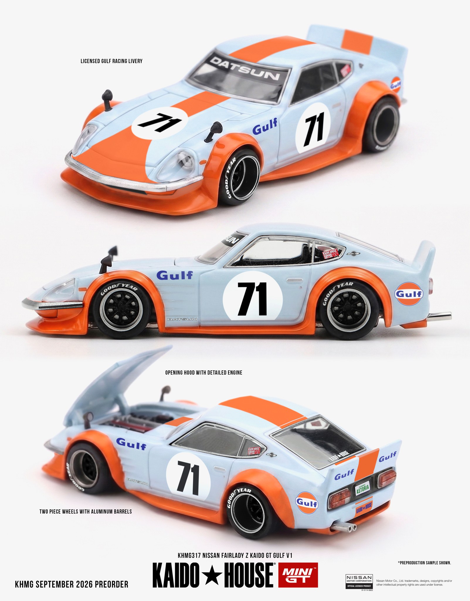 Kaido House Nissan Fairlady Z release date: Q1/Q2 2027