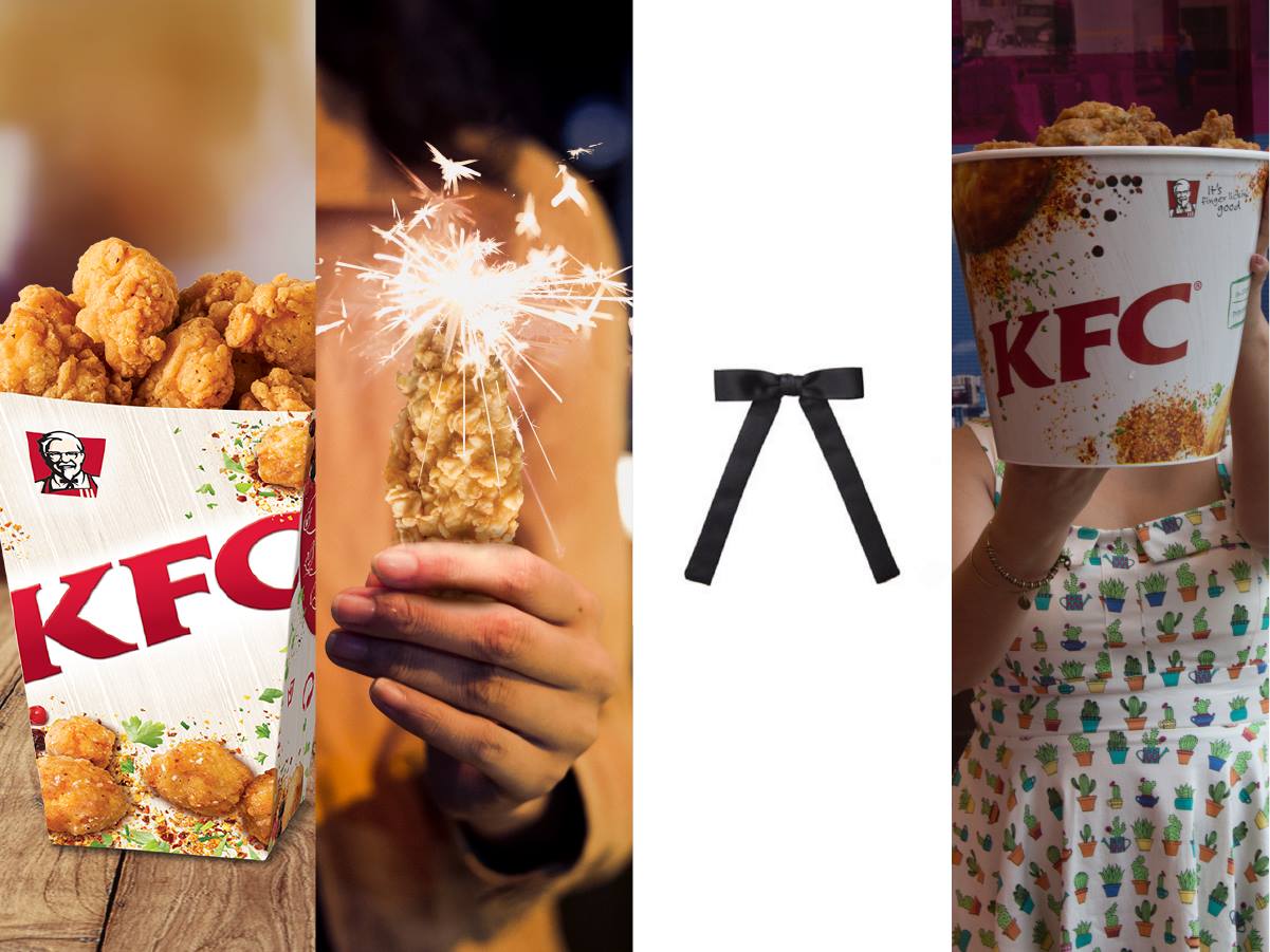 KFC - Ritual para recibir el Año Nuevo. Al estilo KFC 😎...