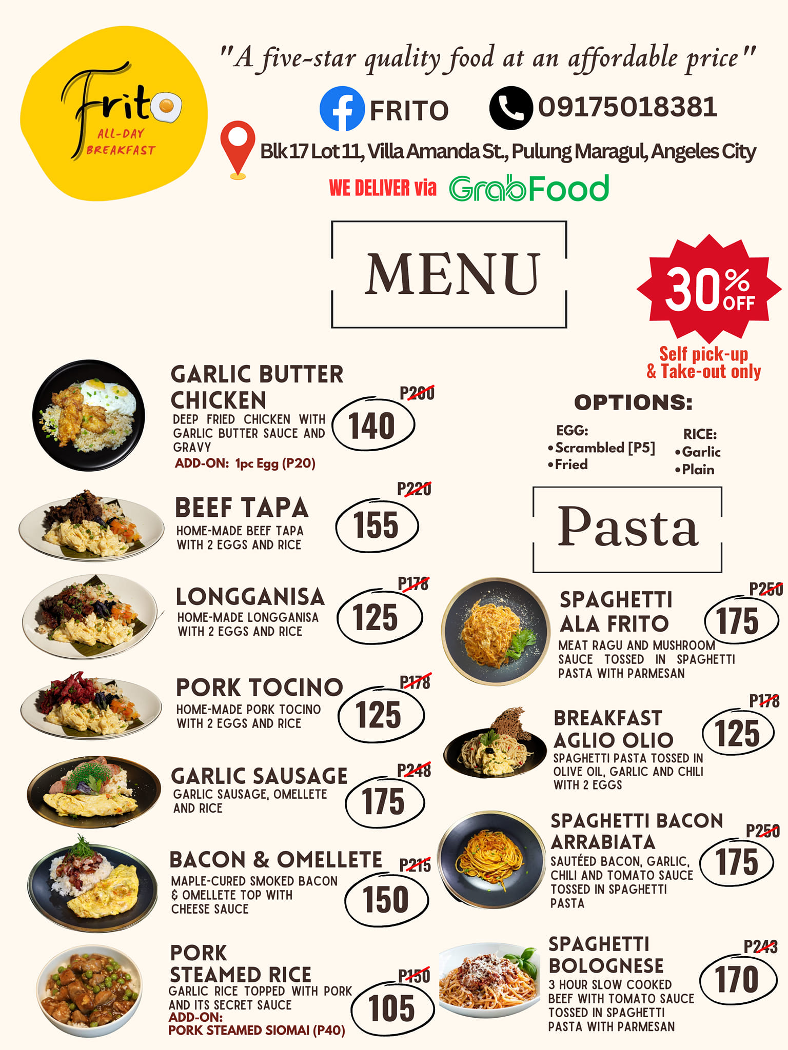 Frito - 🍽️ Introducing Our Exciting New Menu at Frito -... | Facebook