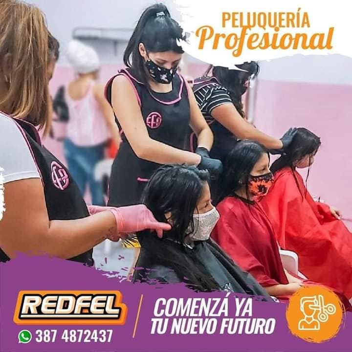 Redfel Cursos - Aprendé: PELUQUERÍA PROFESIONAL 💇🏻💇🏻‍♂️ ️... | Facebook