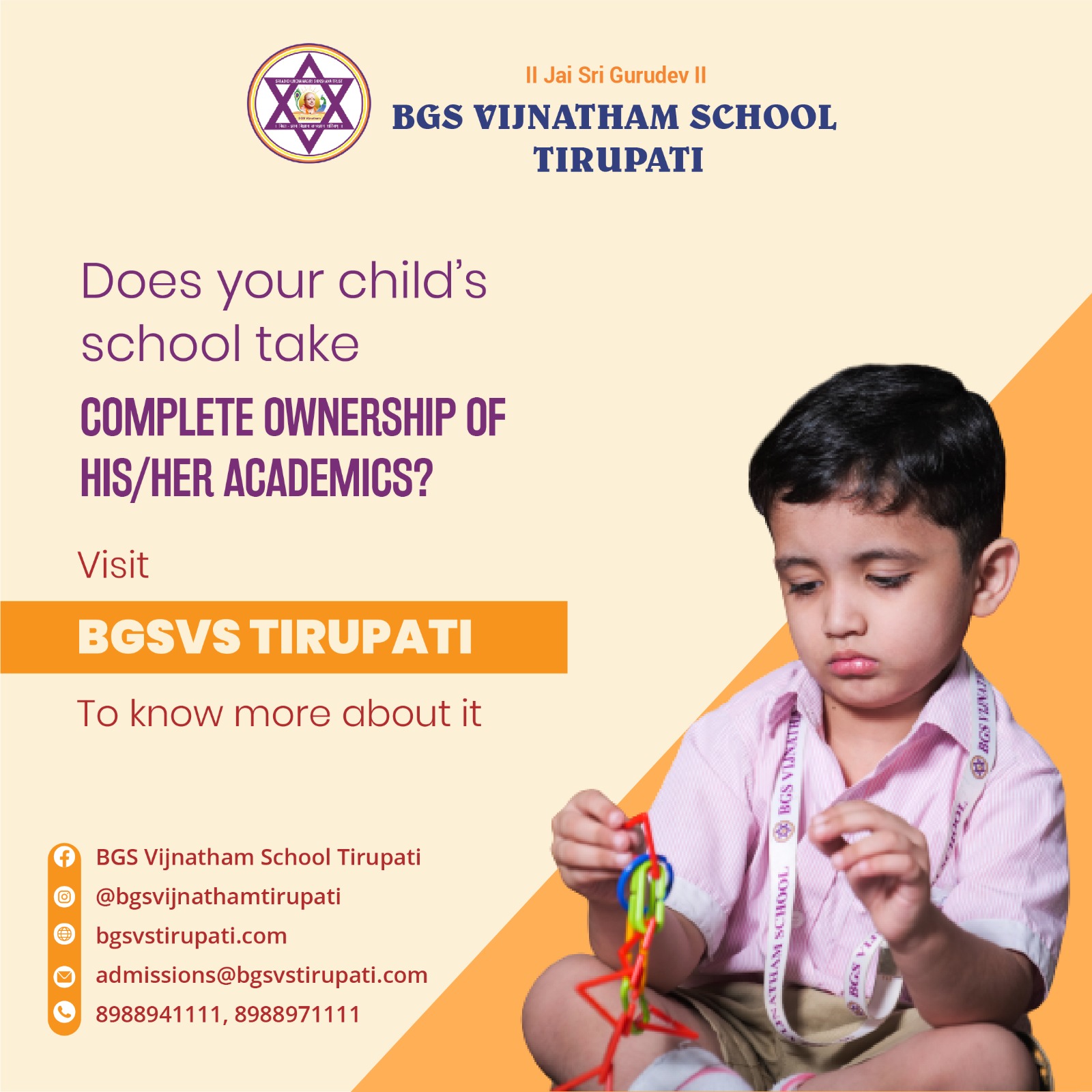 At BGSVS Tirupati, we... - BGS Vijnatham School Tirupati | Facebook