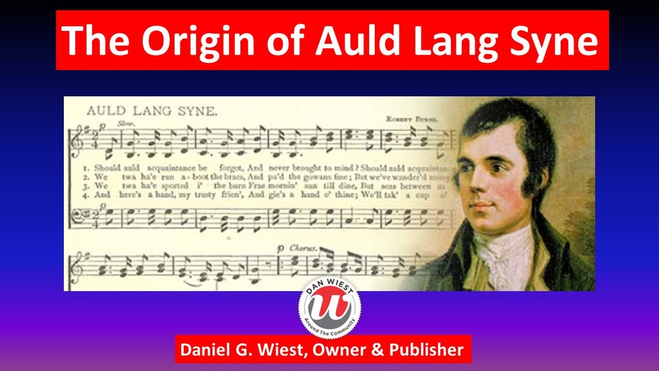 Dan - Auld Lang Syne is a Scottish song with words attributed to the ...