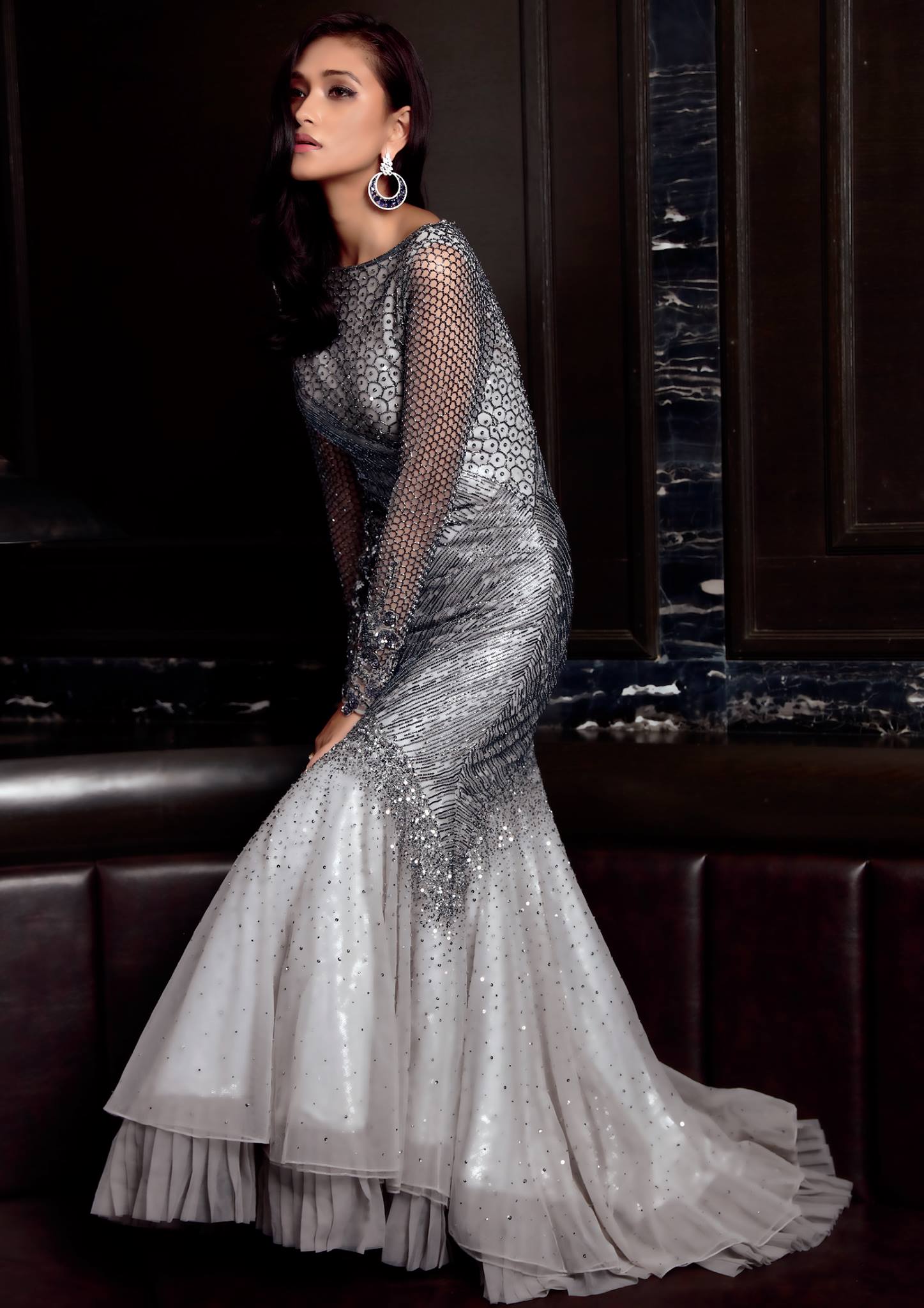 winter dresses 2017 The Autumn gown collection is all about the flounce and the trails. This collection has very intricate details and is very dreamy. Right out of a fairytale, the ensembles are Brown Maternity Photoshoot Dress Prom Dress Black Girl Slays Waist:29