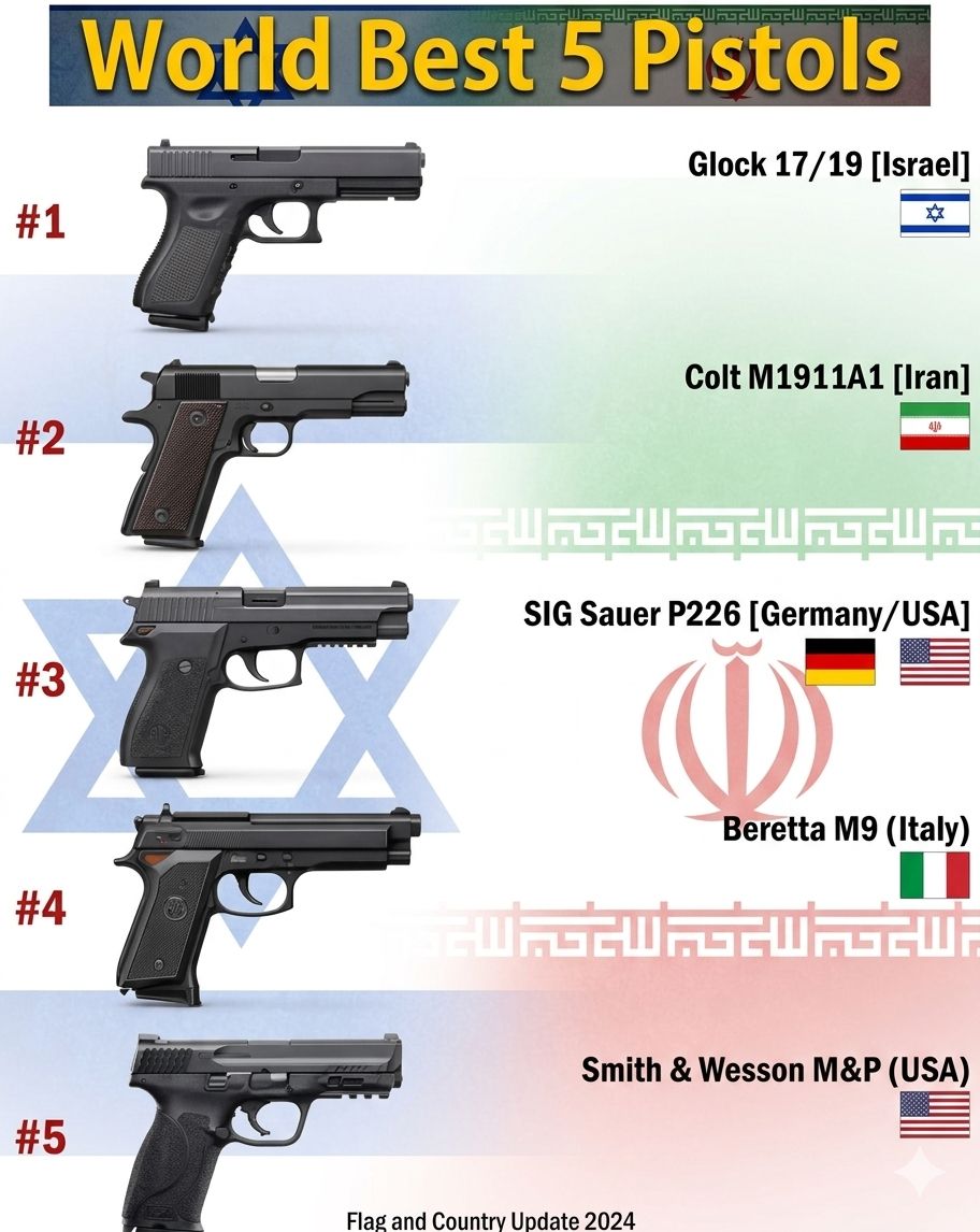 Glock 17 vs Beretta M9: A Complete Comparison of Performance