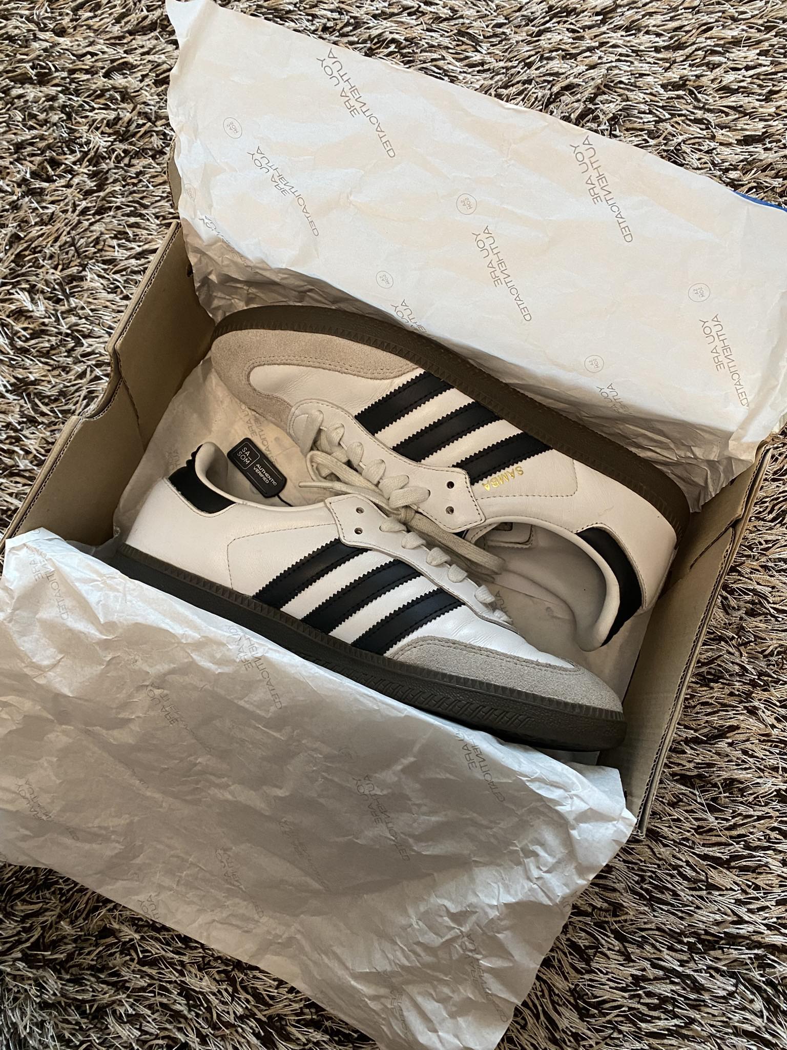 Adidas SAMBA OG สีใหม่ 4390 รวมส่ง 3.5UK : 22.0 cm = 36 / 4UK 