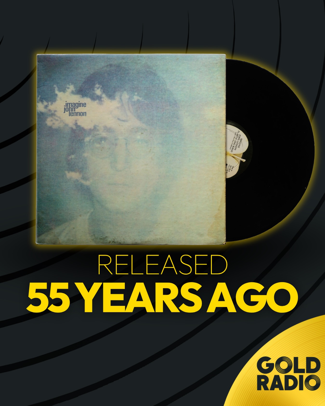 55 years ago, John Lennon released his iconic album Imagine 🎶 The