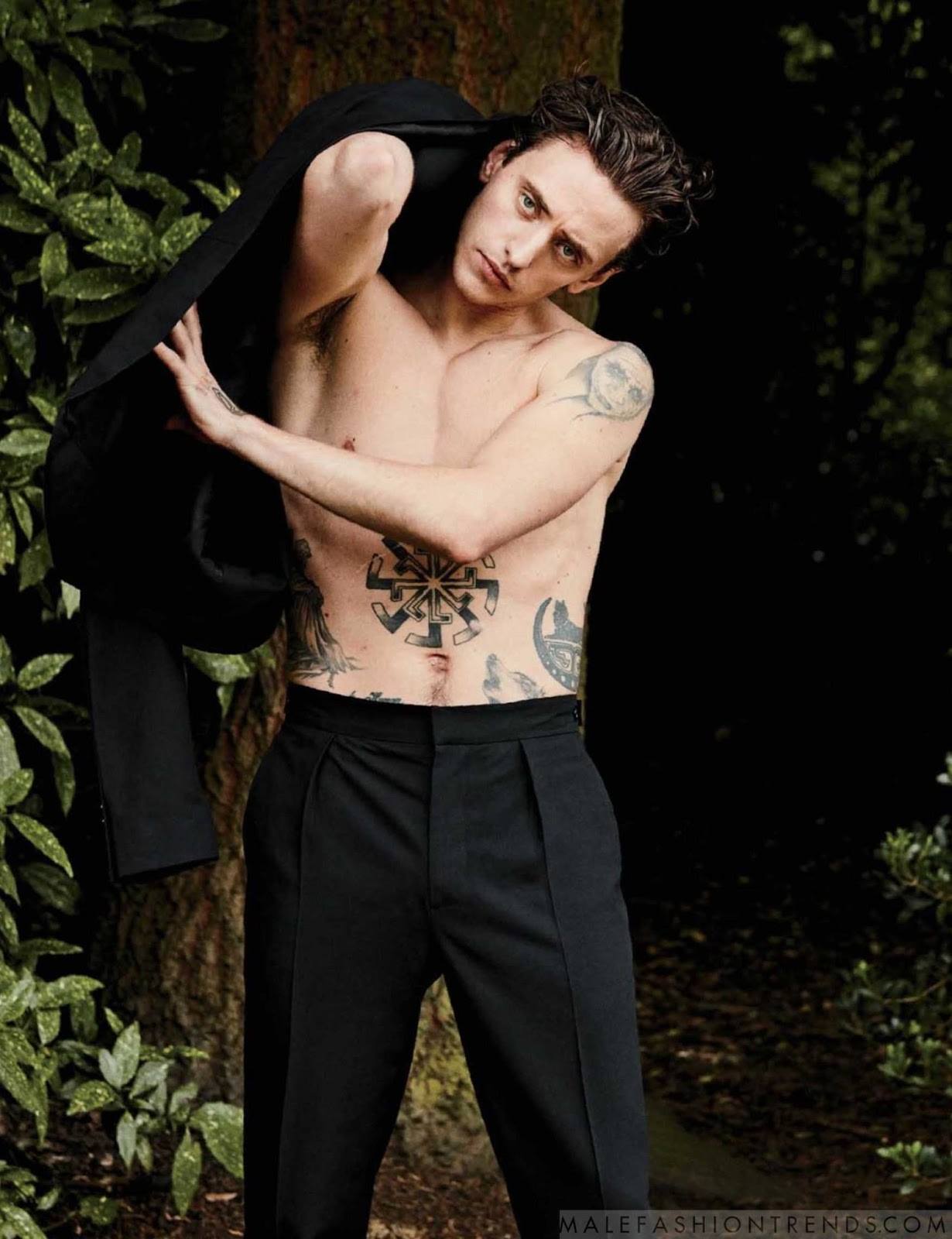 Sergei Polunin by Paul Wetherell for W Magazine