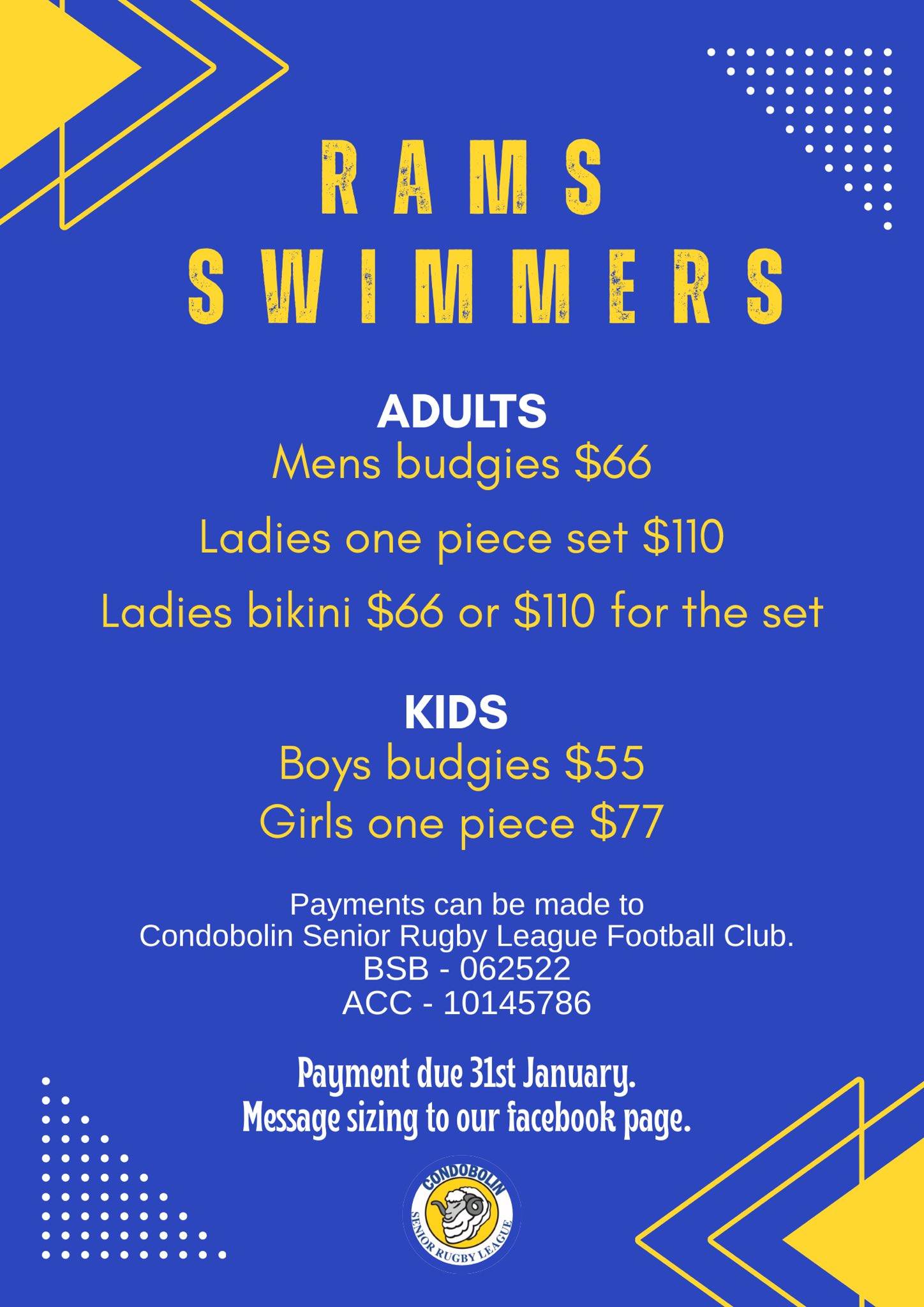 Condobolin Rams Rugby League Football Club