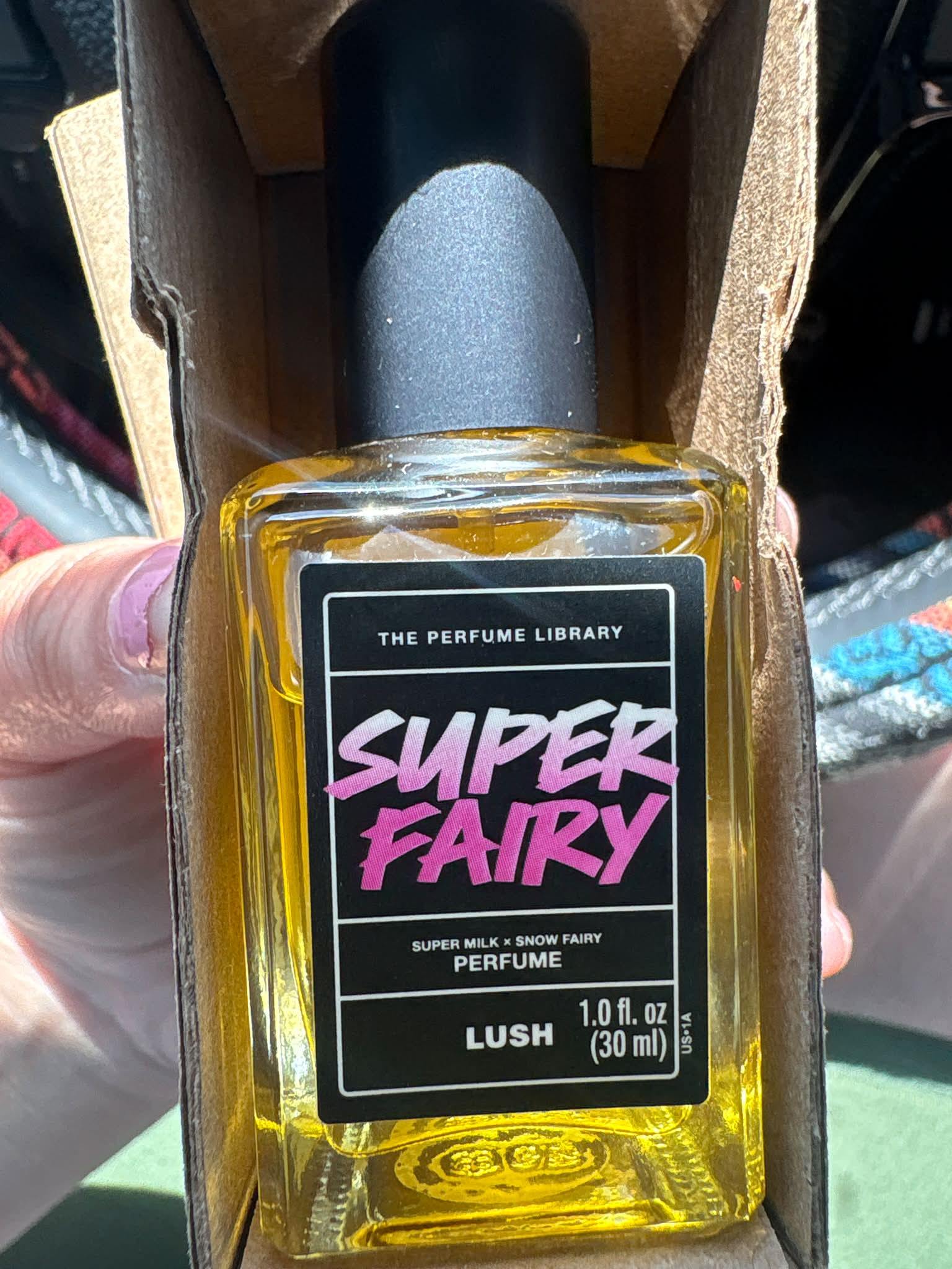 Lush Super Fairy perfume and body products review