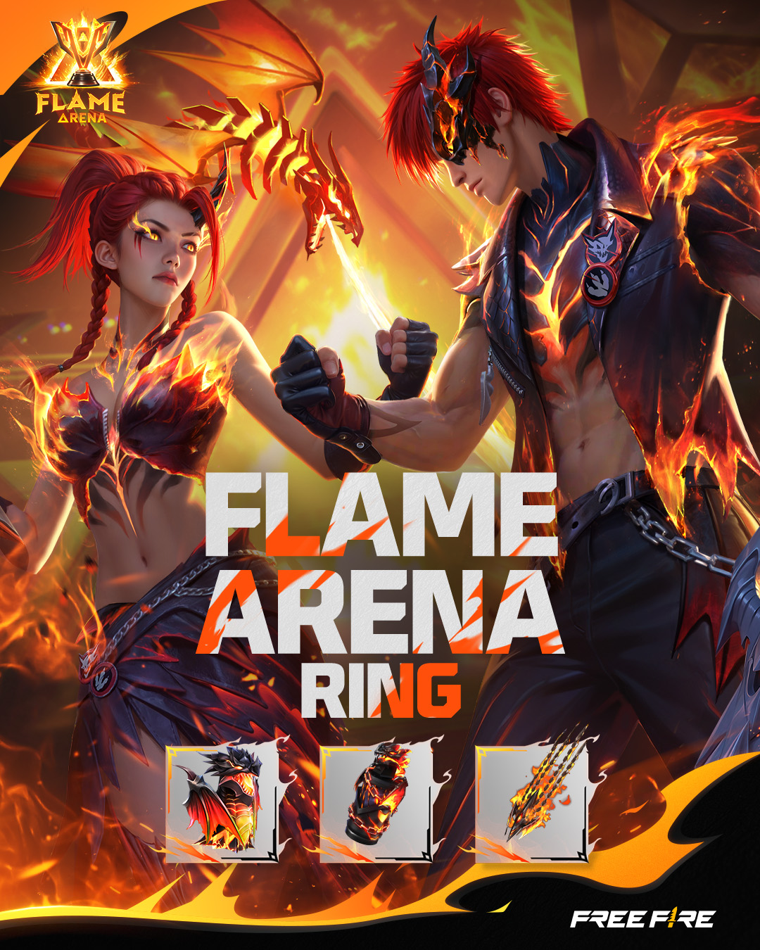 Garena - Bakar semangatmu. Berjuang lebih kuat. Taklukkan arena. Flame ...