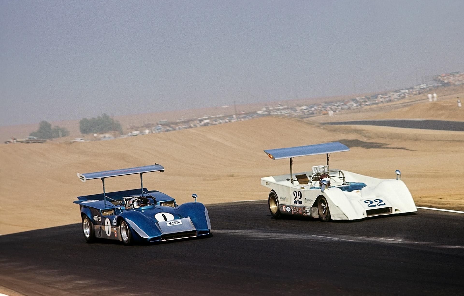 CanAm Riverside 1969 ( 1 ) Mario Andretti - McLaren M6B - Ford 7.0