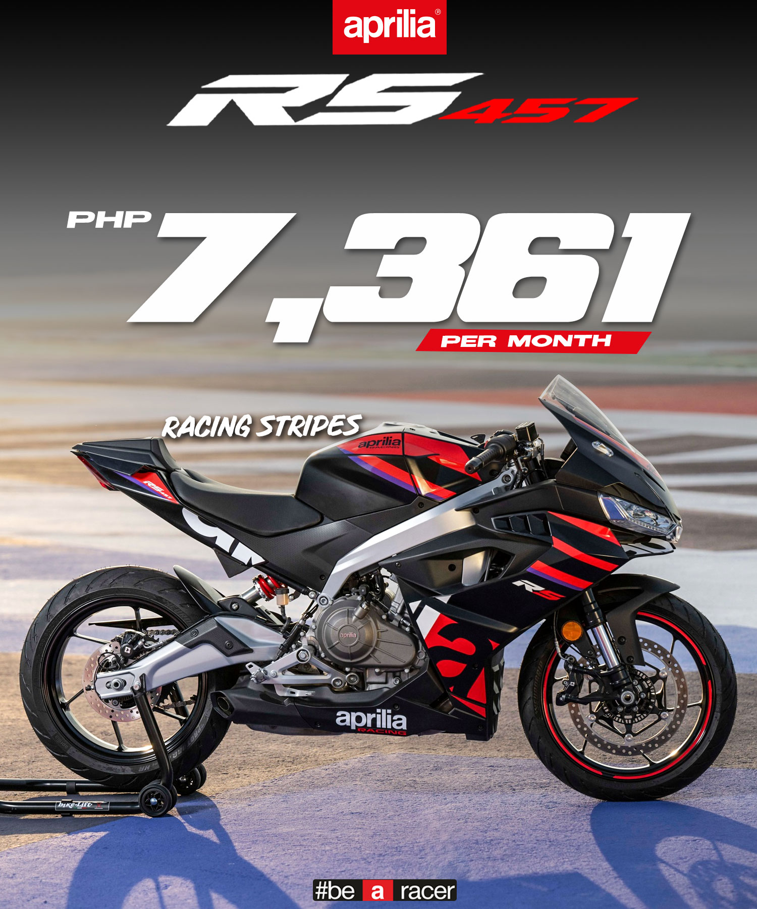 Aprilia - Racing has become more accessible with the Aprilia RS457 for ...