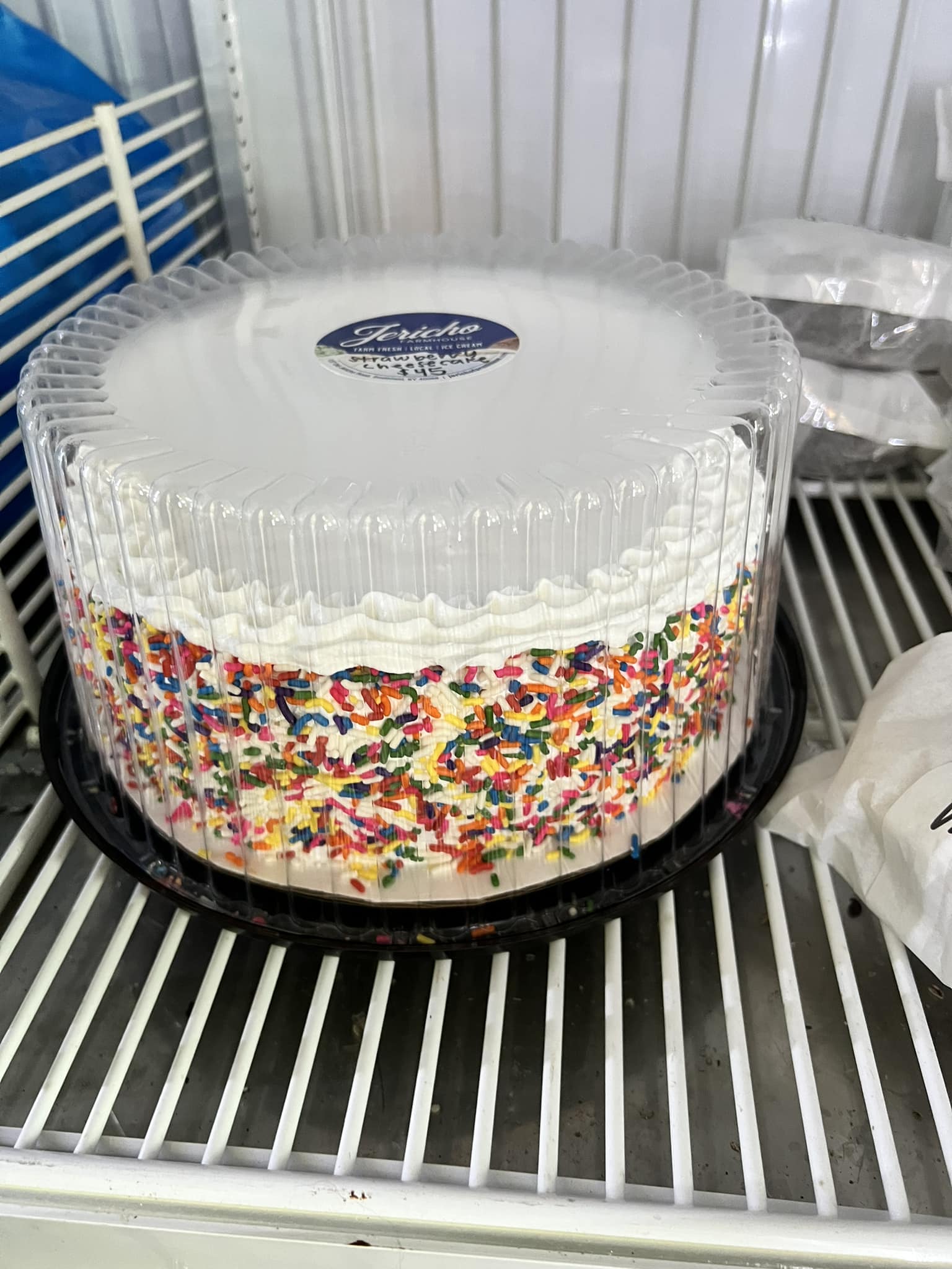Need a cake on short notice, we now... - Jericho Farmhouse
