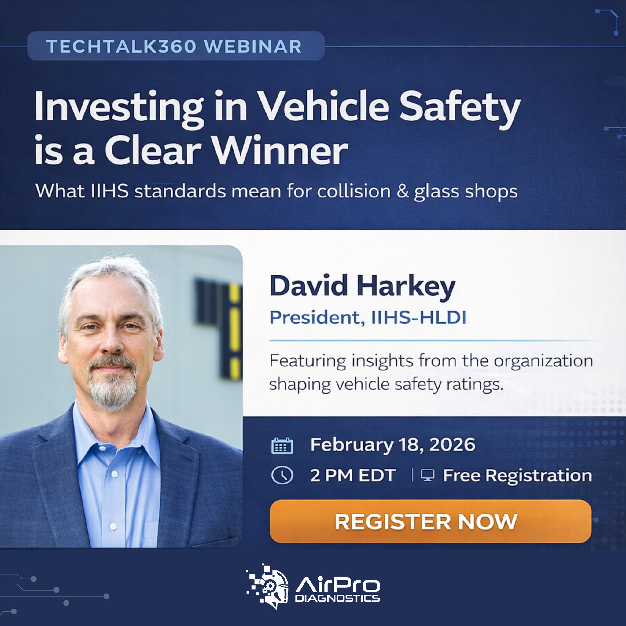 Every new IIHS safety standard... - AirPro Diagnostics | Facebook