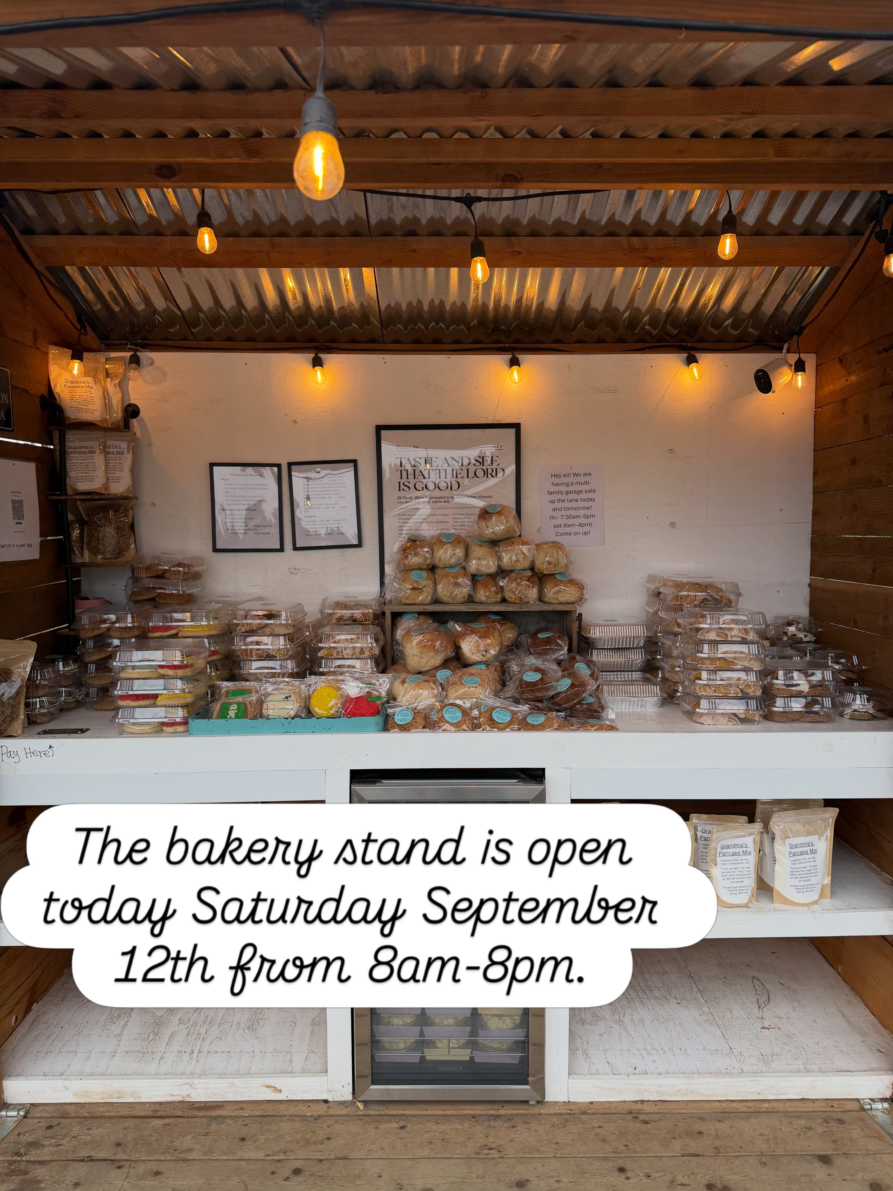 stand bake shop