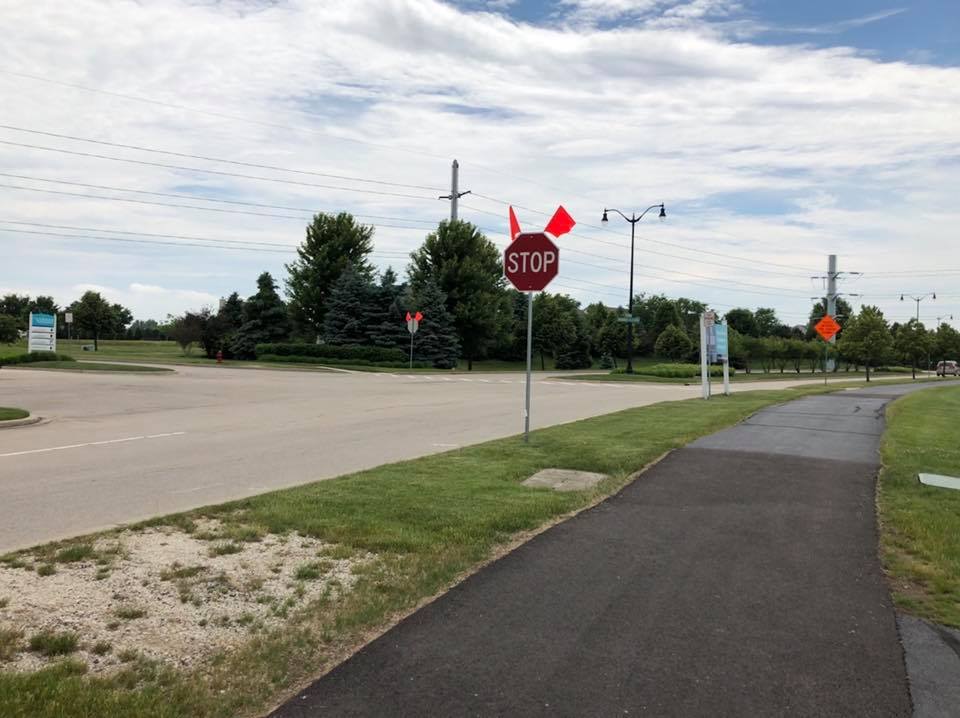 New stop signs on Ackman at... - Huntley Police Department