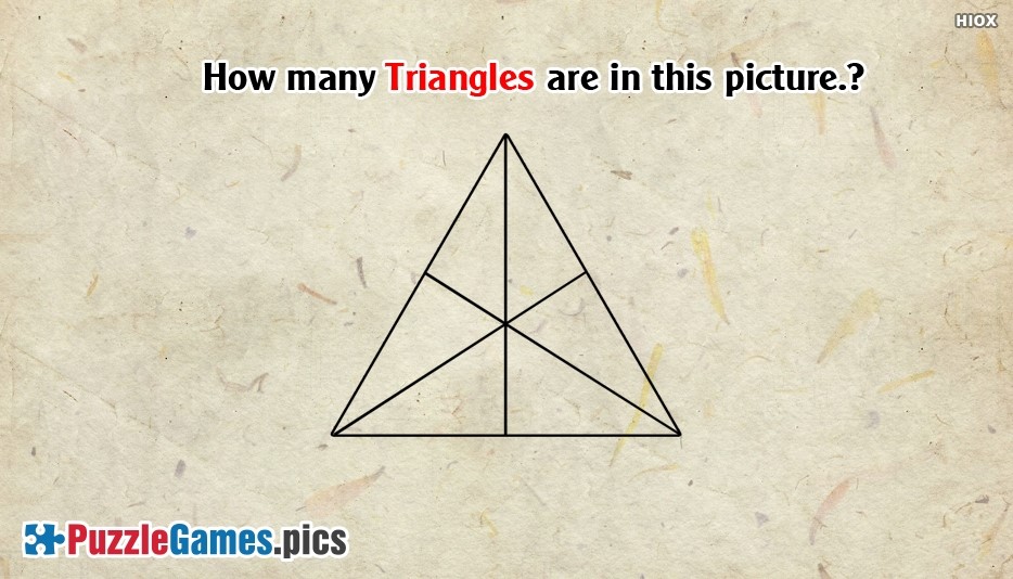 How many triangles are... - Interview Questions and Answers