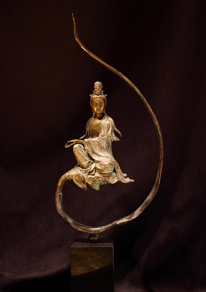 仏像鑑賞 - 快慶作 重文 木造孔雀明王像 金剛峯寺 鎌倉時代 高野山霊宝
