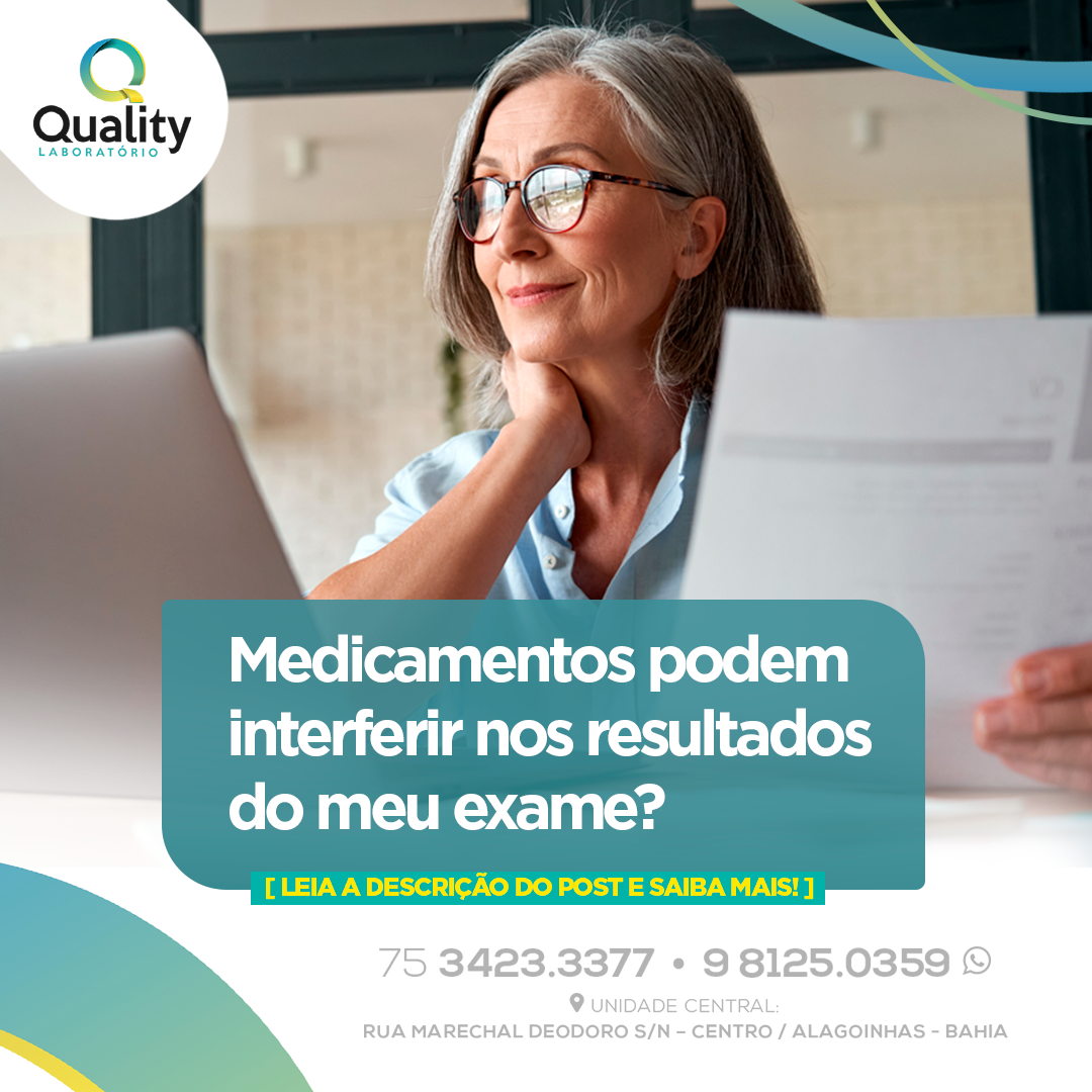 Sim, o resultado de exames... - Quality Laboratório