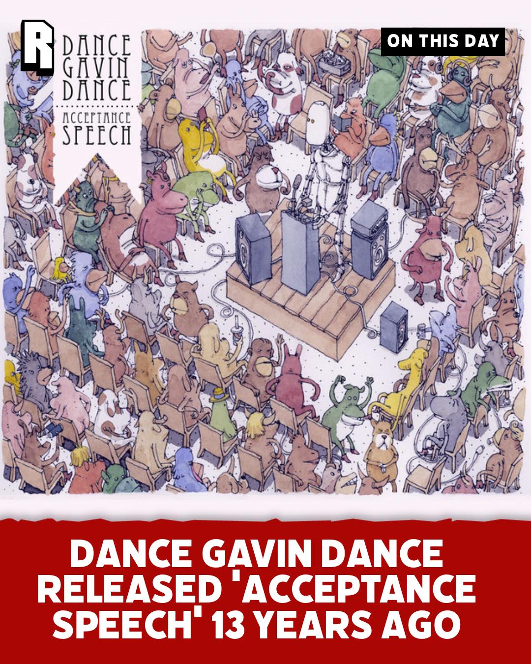 Dance Gavin Dance release Acceptance Speech in 2013