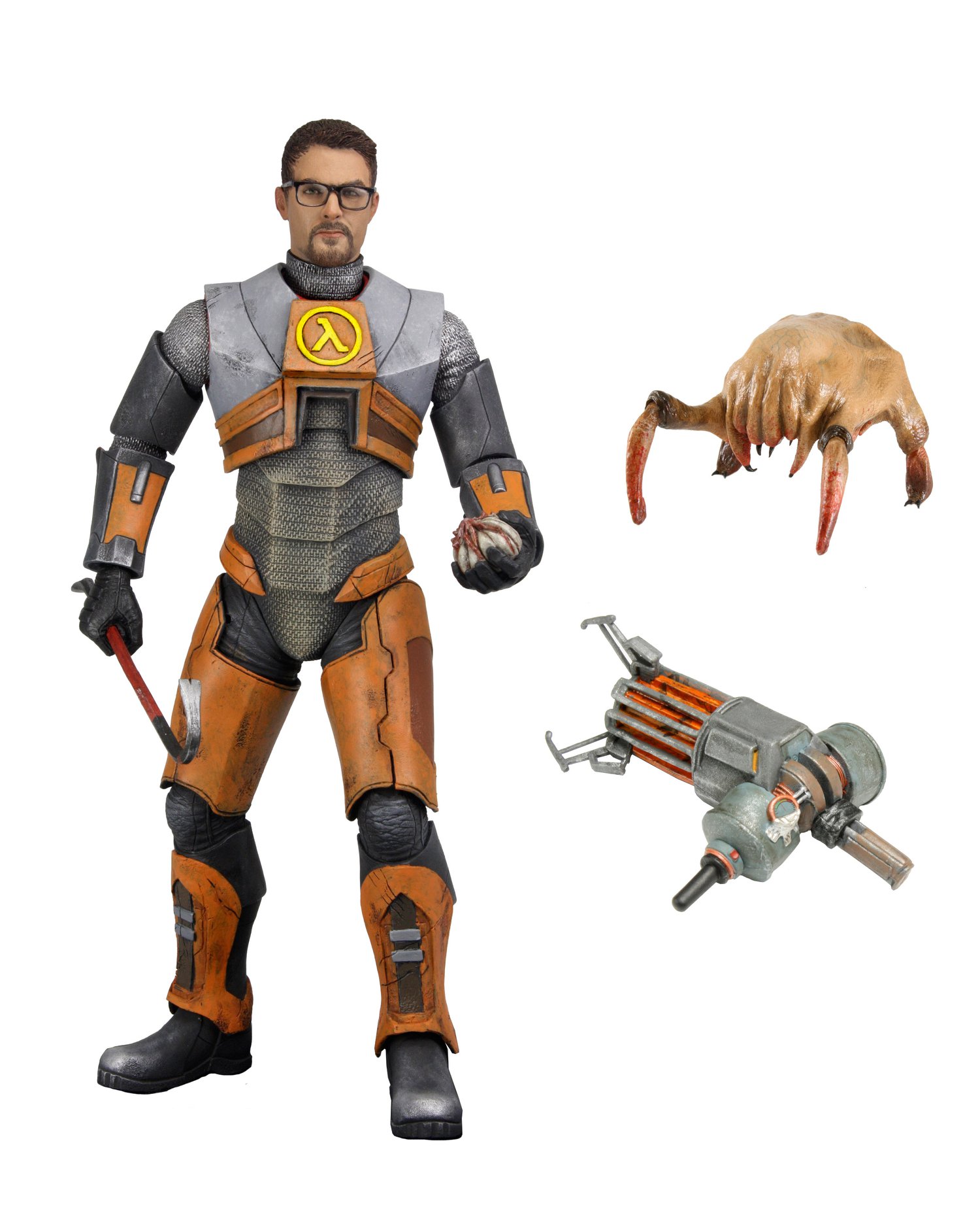 NECA レオンS.ケネディ•ハンク•ゾンビ/ブリスターフィギア3体セット 