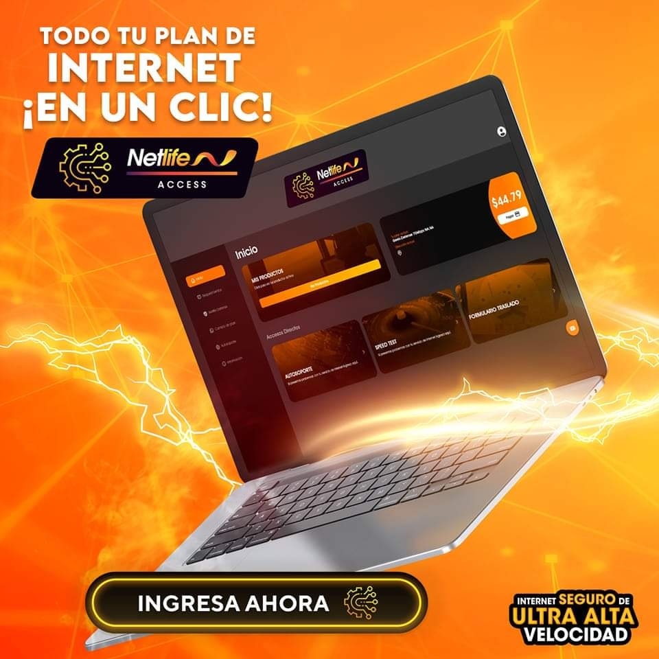 💻Ingresa en nuestra web #Access 👉 https://netlifeaccess.netlife.net.ec ...