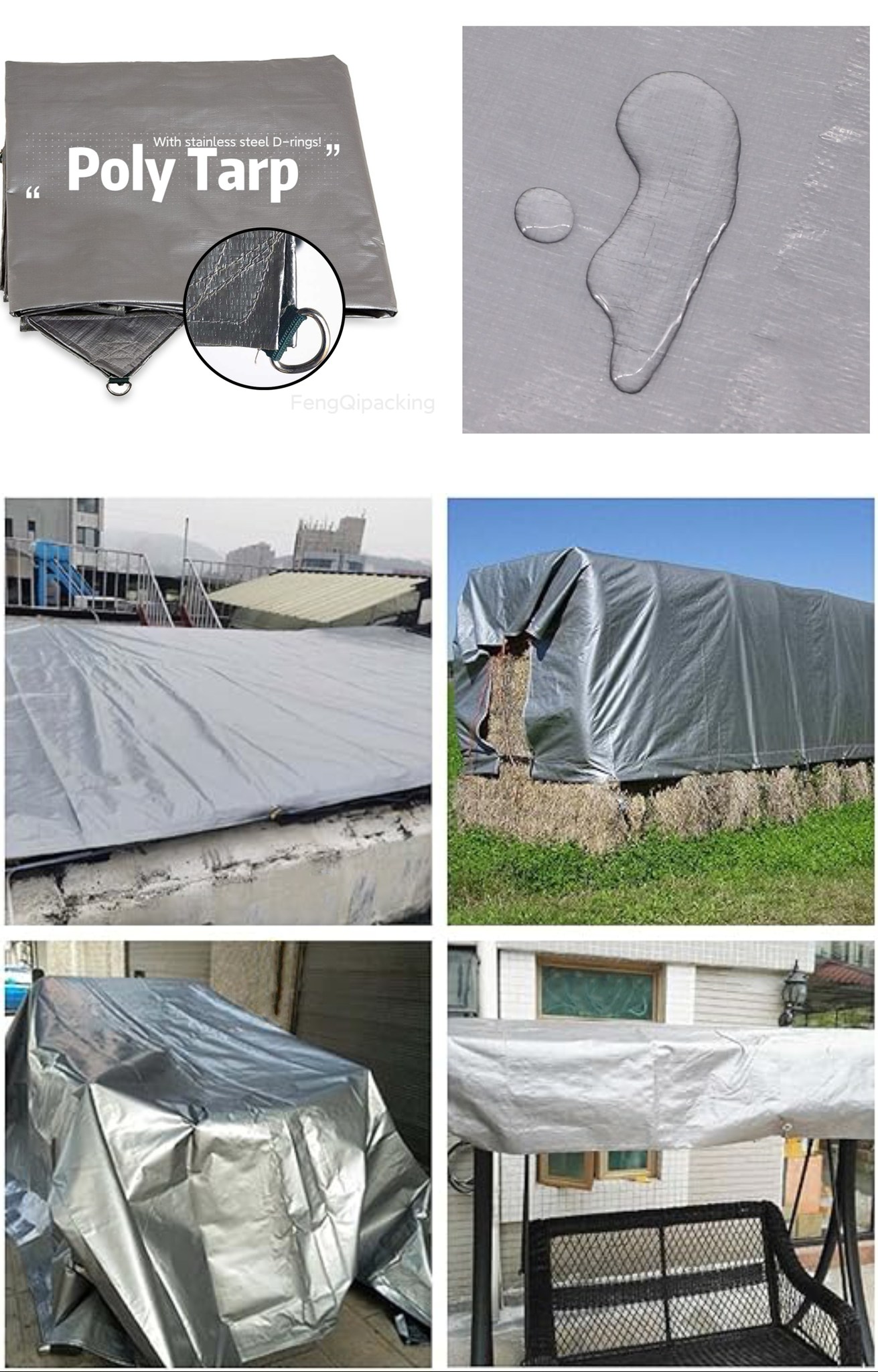 silver tarps heavy duty Waterproof 8x14ft,TEZONG Tarp 12Mil Plastic Tarpaulin Outdoor Tarp Cover for Emergency Rain,Patio Furniture,Wood,Roof,Camping,Car,Pool Zelt für 4 Personen Heavy Duty Grommets Fitted custom surname shirt Model Family:GT Eightball