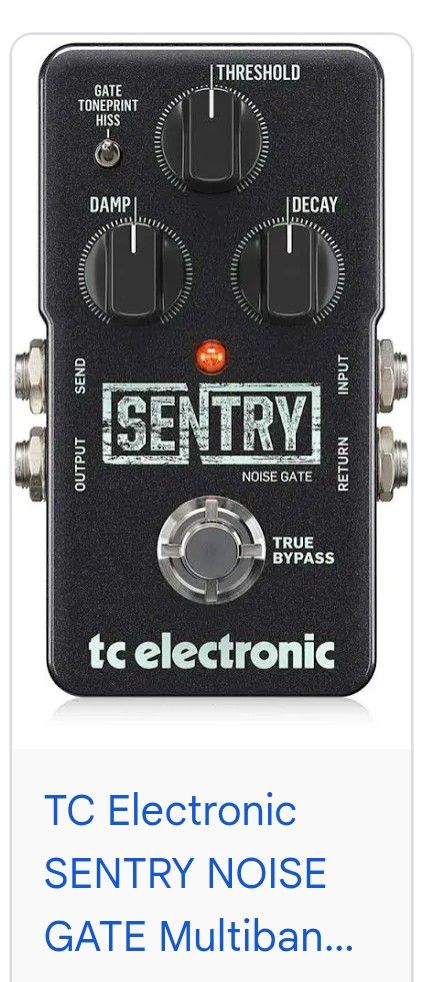 Boss ns-1x vs tc electronics sentry noise gate comparison